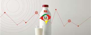 Conseleite/RS projeta valor de referência do leite entregue em março
