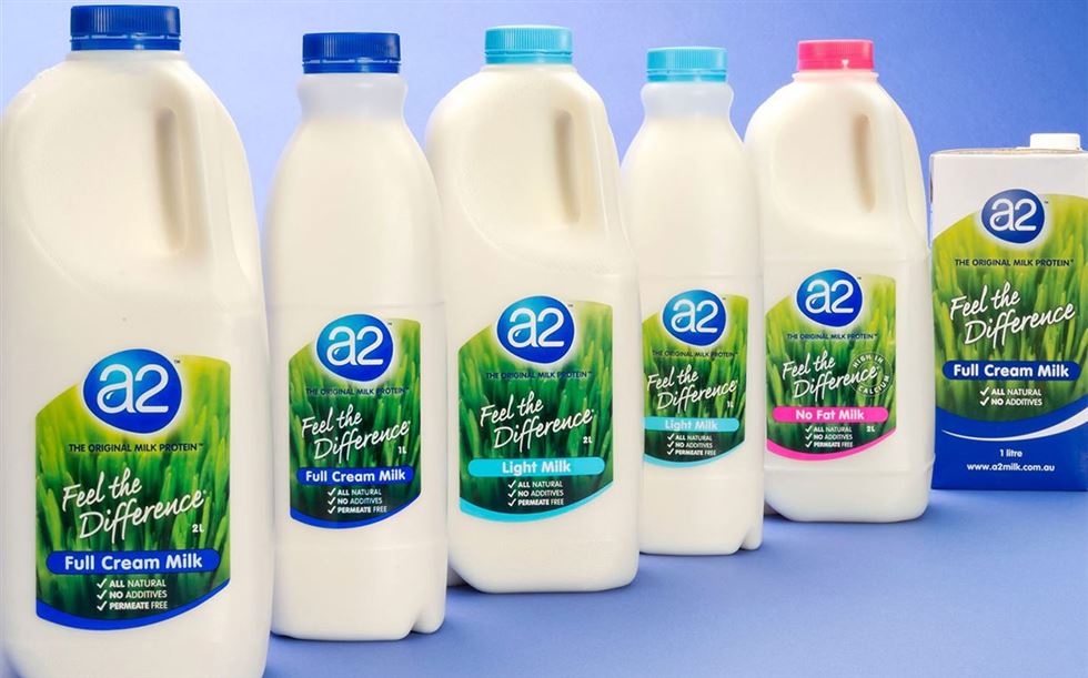 A2 Milk tem aumento de 47% no lucro impulsionada pelo desempenho na China