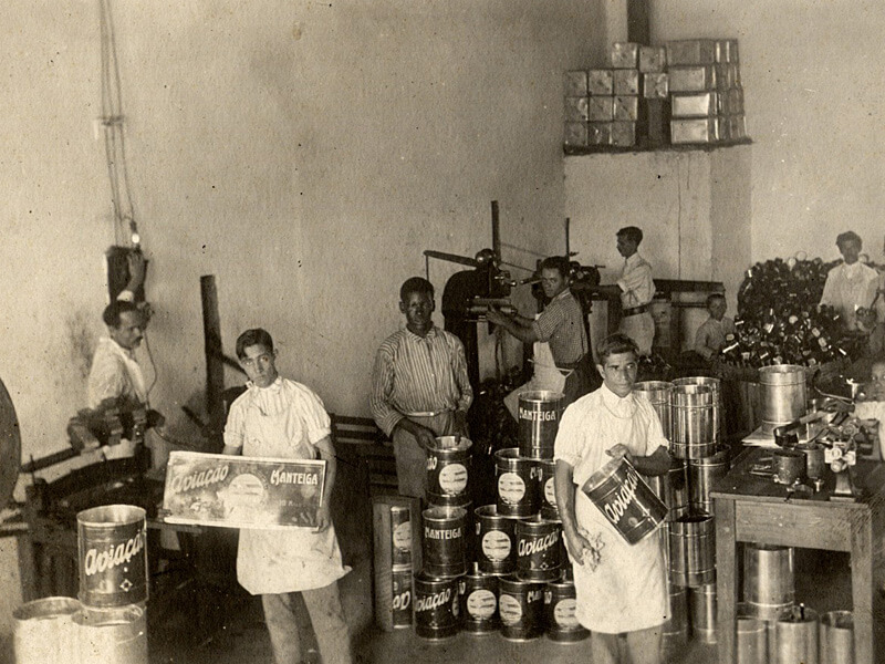 Aviação - Produção de manteiga Aviação na década de 40-50