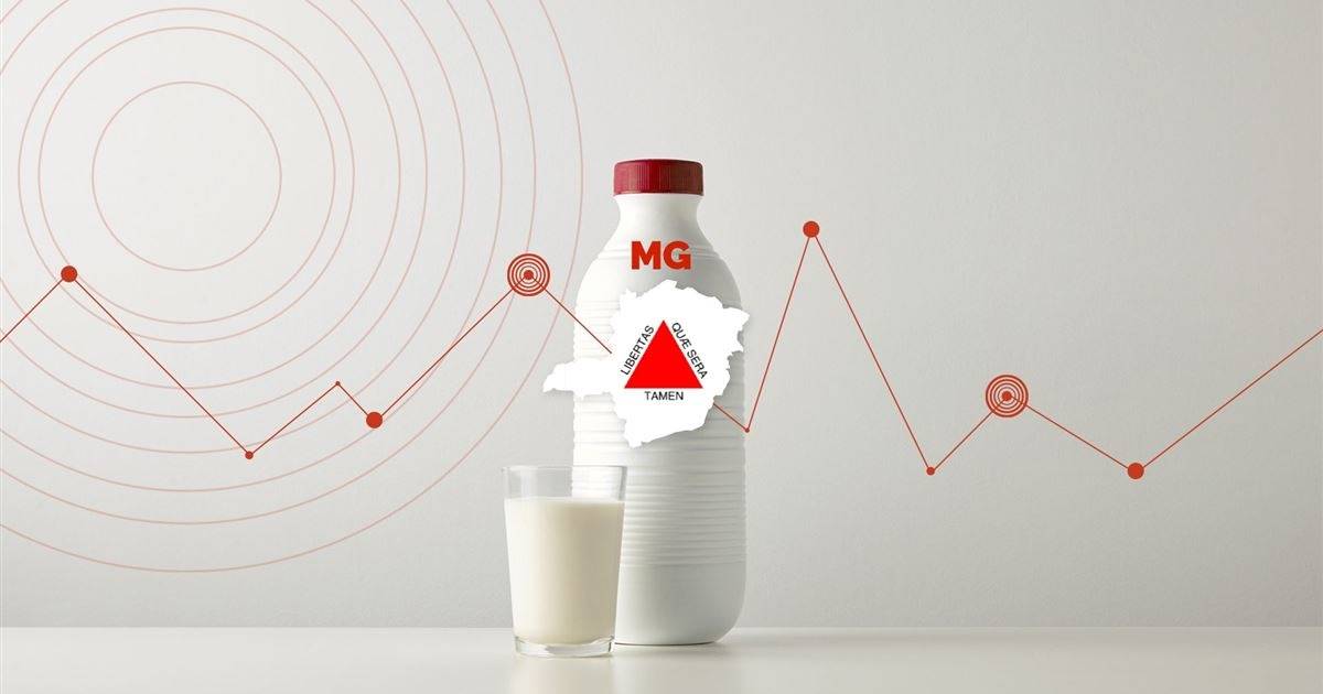 Conseleite/MG divulga projeção do valor de referência do leite a ser pago em maio/26
