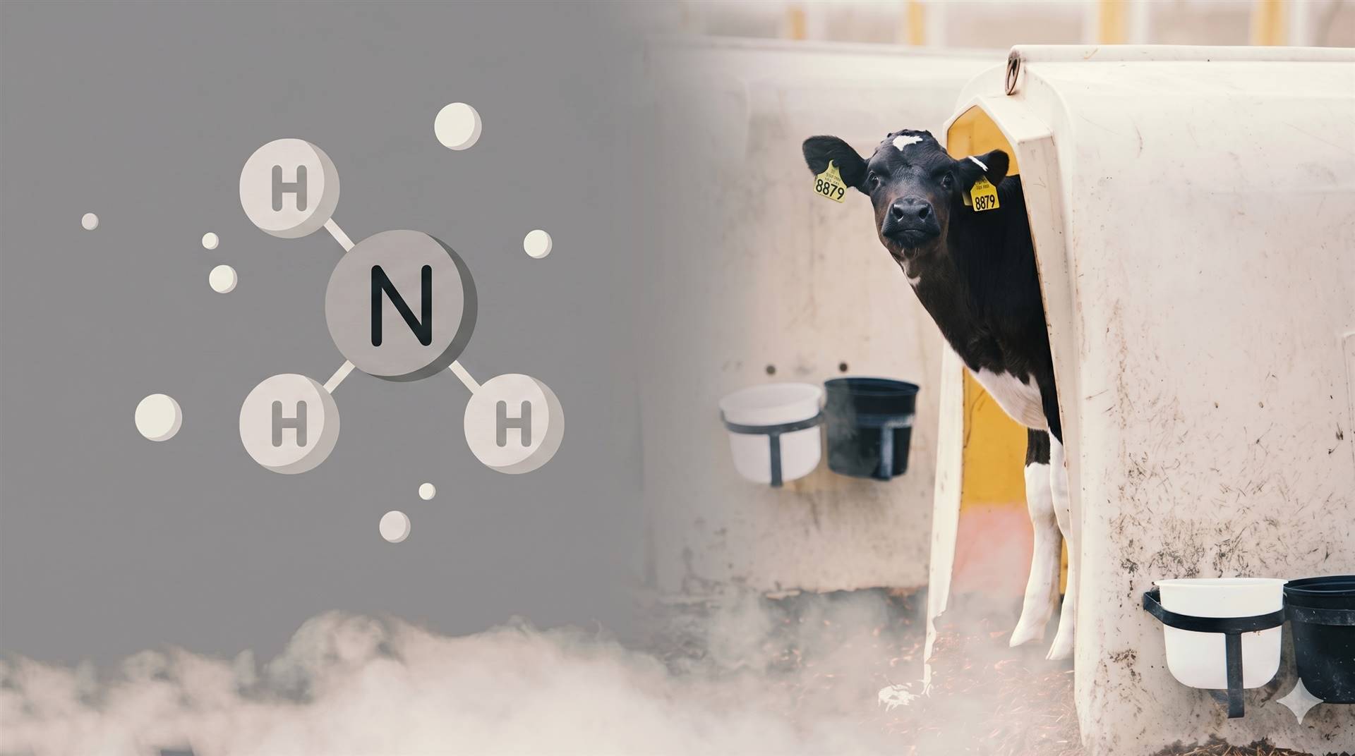 Amônia em bezerreiros: quais são os detalhes invisíveis?
