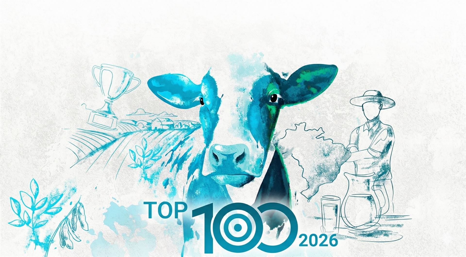 Top 100 2026: confinamento avança e raça Holandesa lidera nas maiores fazendas leiteiras