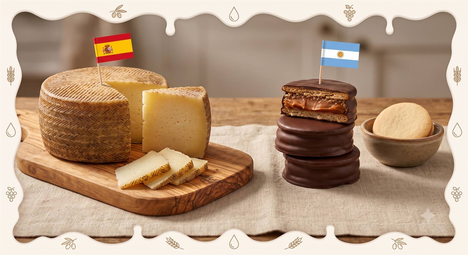 Final da Copa: Argentina ou Espanha? No mundo dos lácteos, a disputa também promete