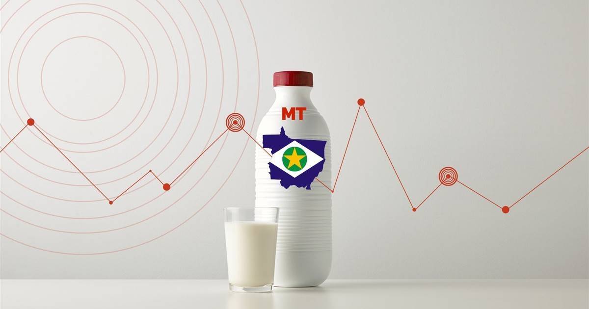 Conseleite/MT registra ajuste positivo de 3,4% no valor do leite a ser pago em agosto de 2026
