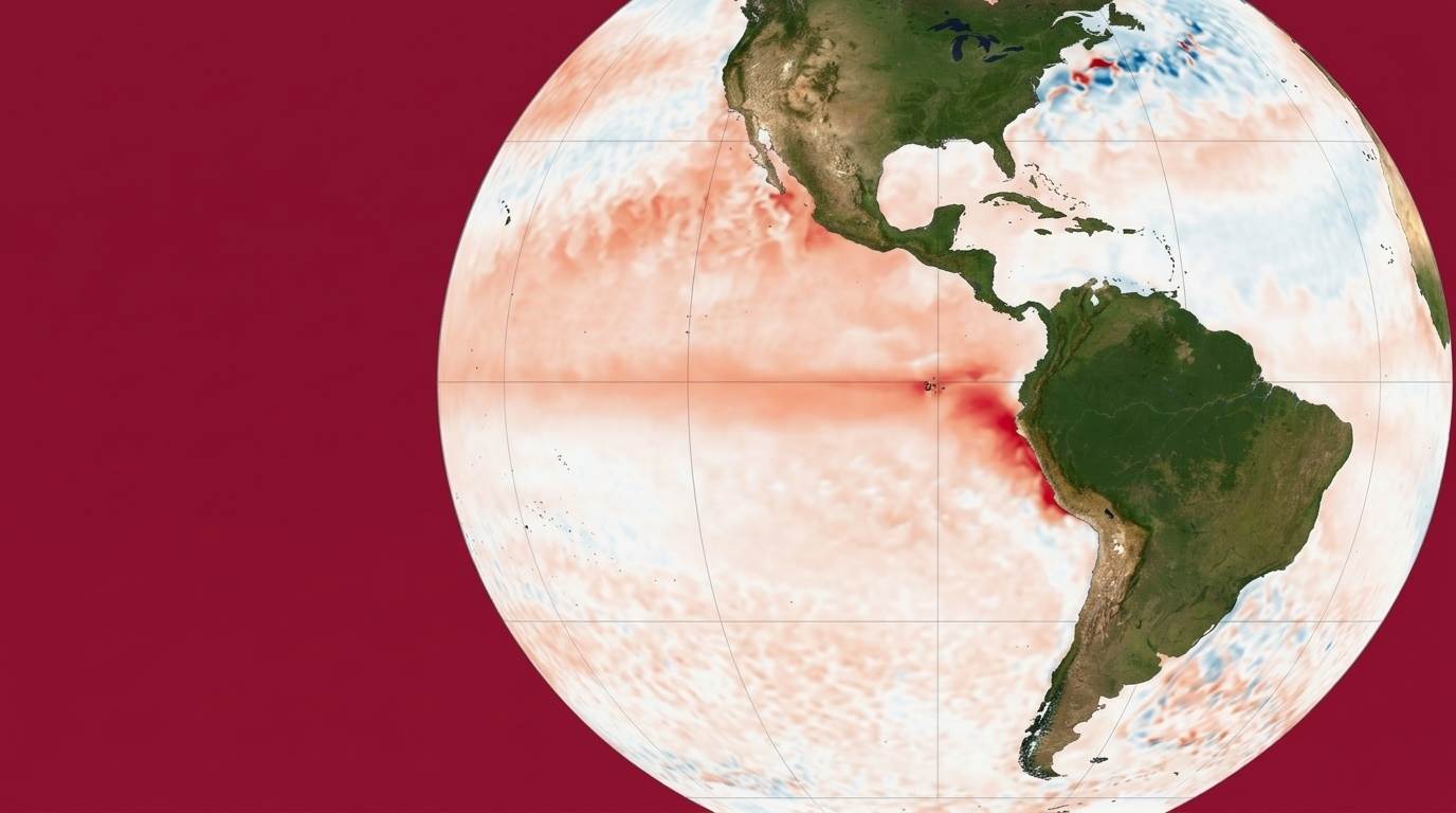 El Niño 2026: anomalia chega a +2,08 °C em setembro, a segunda maior da história
