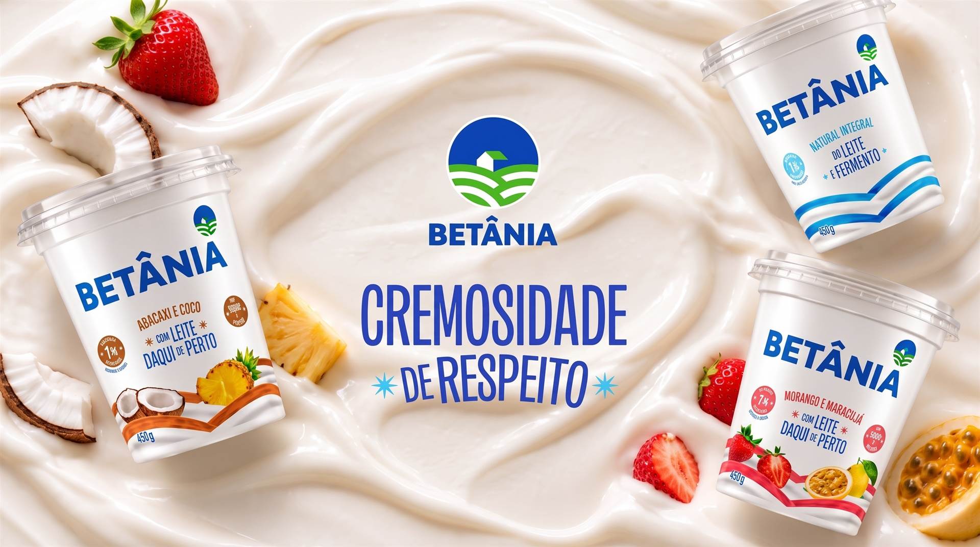 Betânia lança potões de iogurte após investir R$ 34 milhões em fábrica no Ceará