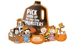 Gostosuras ou travessuras? Turma do Charlie Brown promove leite no Halloween dos EUA