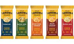 Snacks: empresa americana lança barrinhas crocantes de queijos