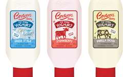Empresa australiana lança iogurte em garrafa squeeze