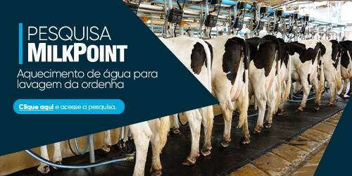 Aquecimento de água para lavagem da ordenha