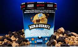 EUA: Ben & Jerry's lança sabor limitado em parceria com Netflix