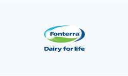Fonterra reduz a faixa de preço do leite ao produtor e atualiza o desempenho do primeiro trimestre