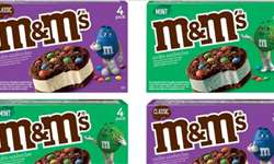 Mars Wrigley lança novos sabores de sanduíche de biscoito com sorvete da M&M