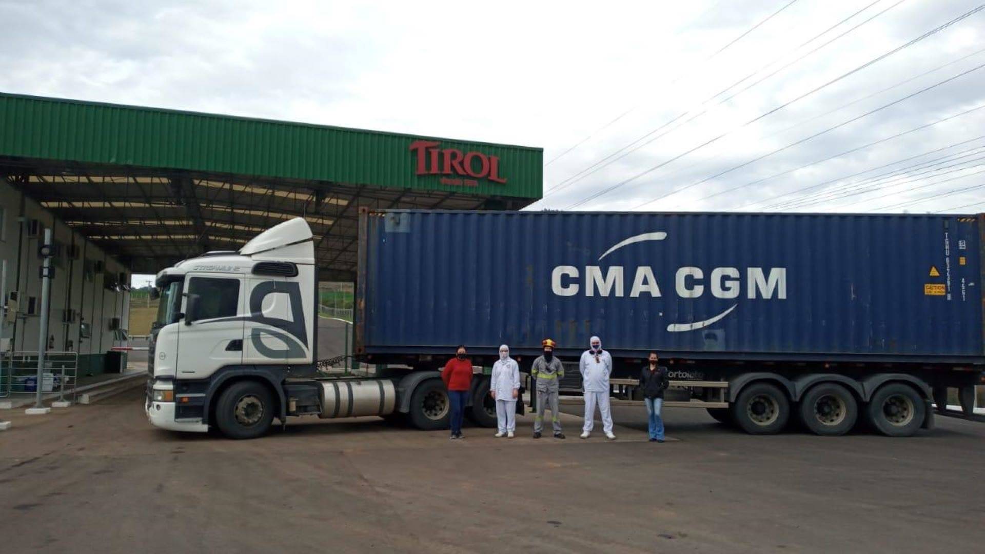 Tirol inicia operação de exportação direta