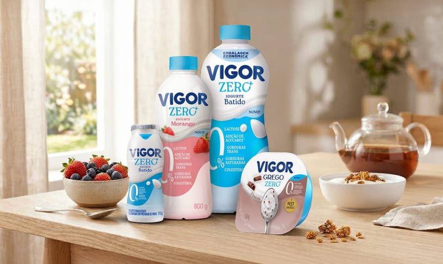 Vigor aposta em saudabilidade e inovação para expandir presença no mercado de iogurtes