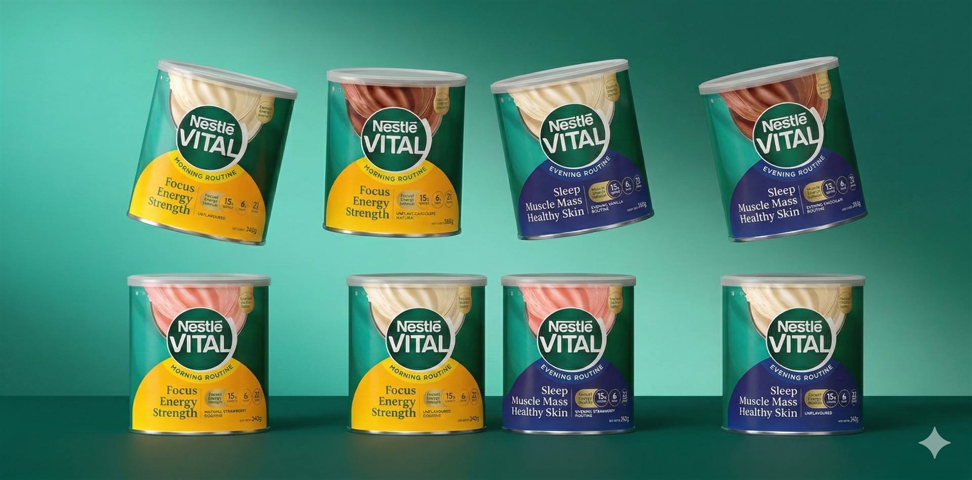 Nestlé lança marca de suplementos 40+ com investimento de R$ 203 milhões