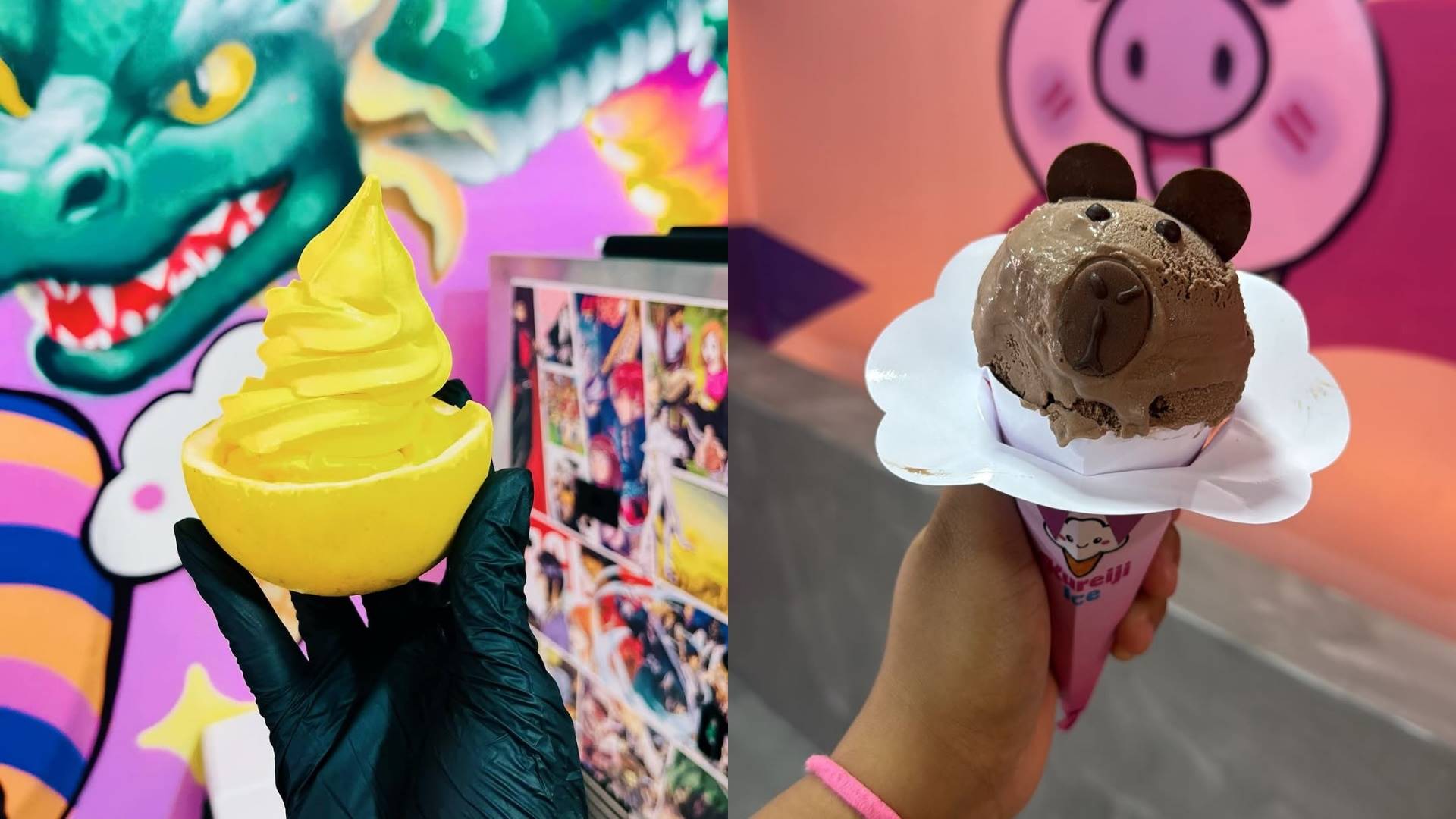 Curiosidade: sorvete servido na própria fruta vira fenômeno em São Paulo e chama atenção no mercado