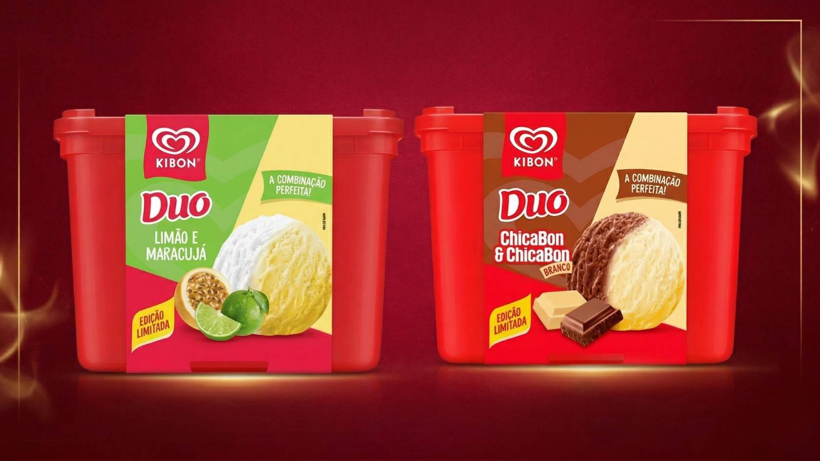 Kibon anuncia linha Duo com dois novos sabores em edição limitada