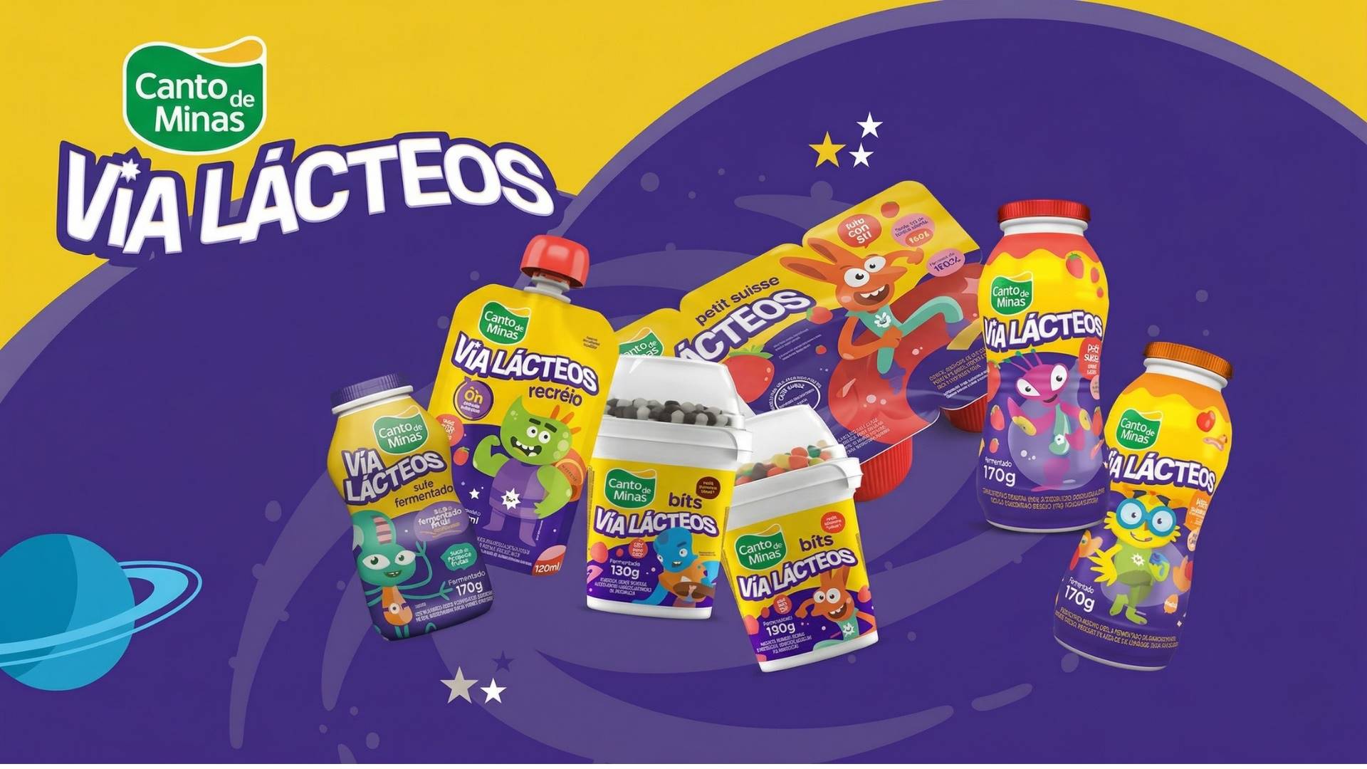 Lançamento infantil da Canto de Minas aposta em personagens para marca