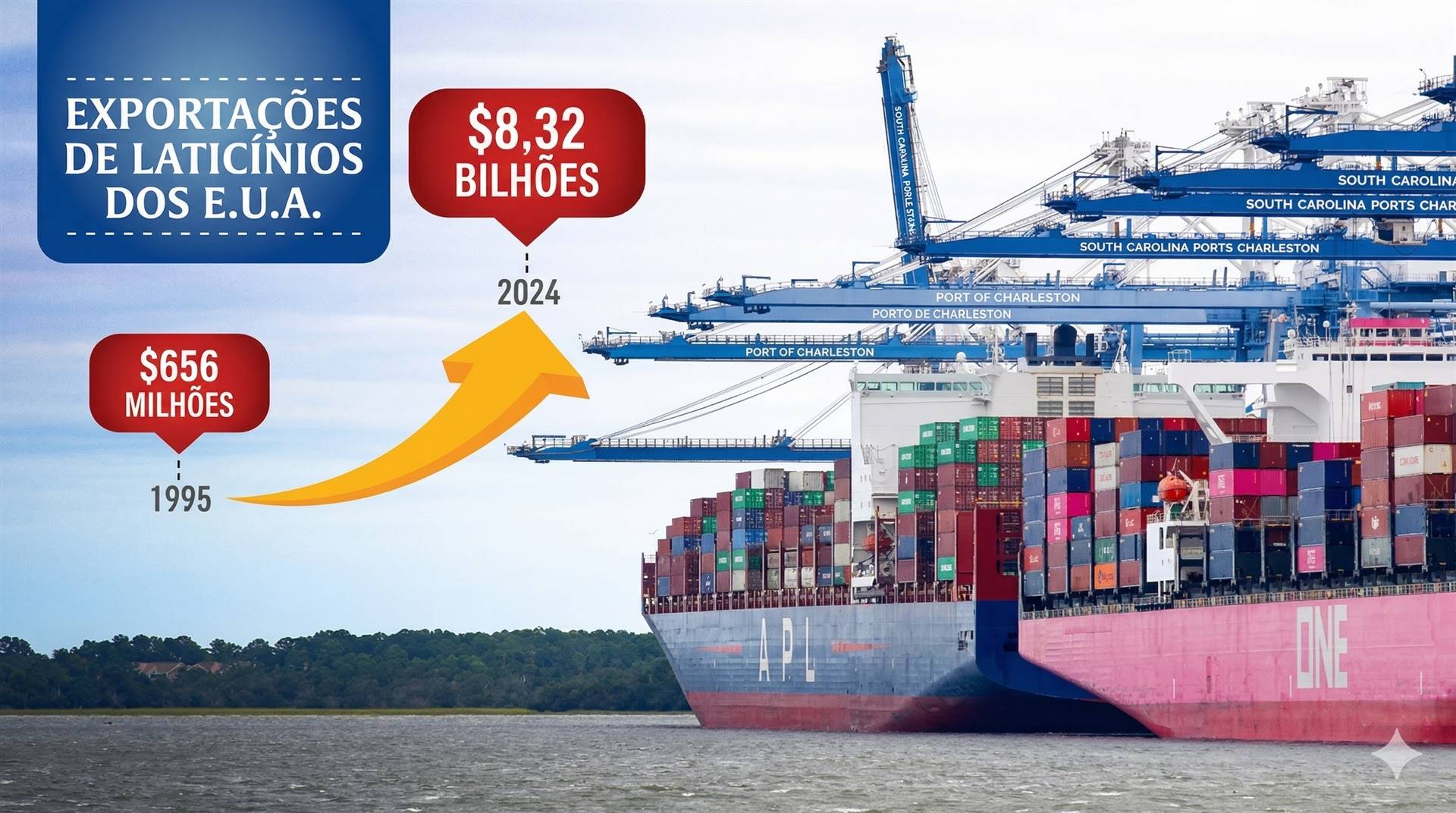 Por que 2026 é o ano do boom das exportações de lácteos dos EUA