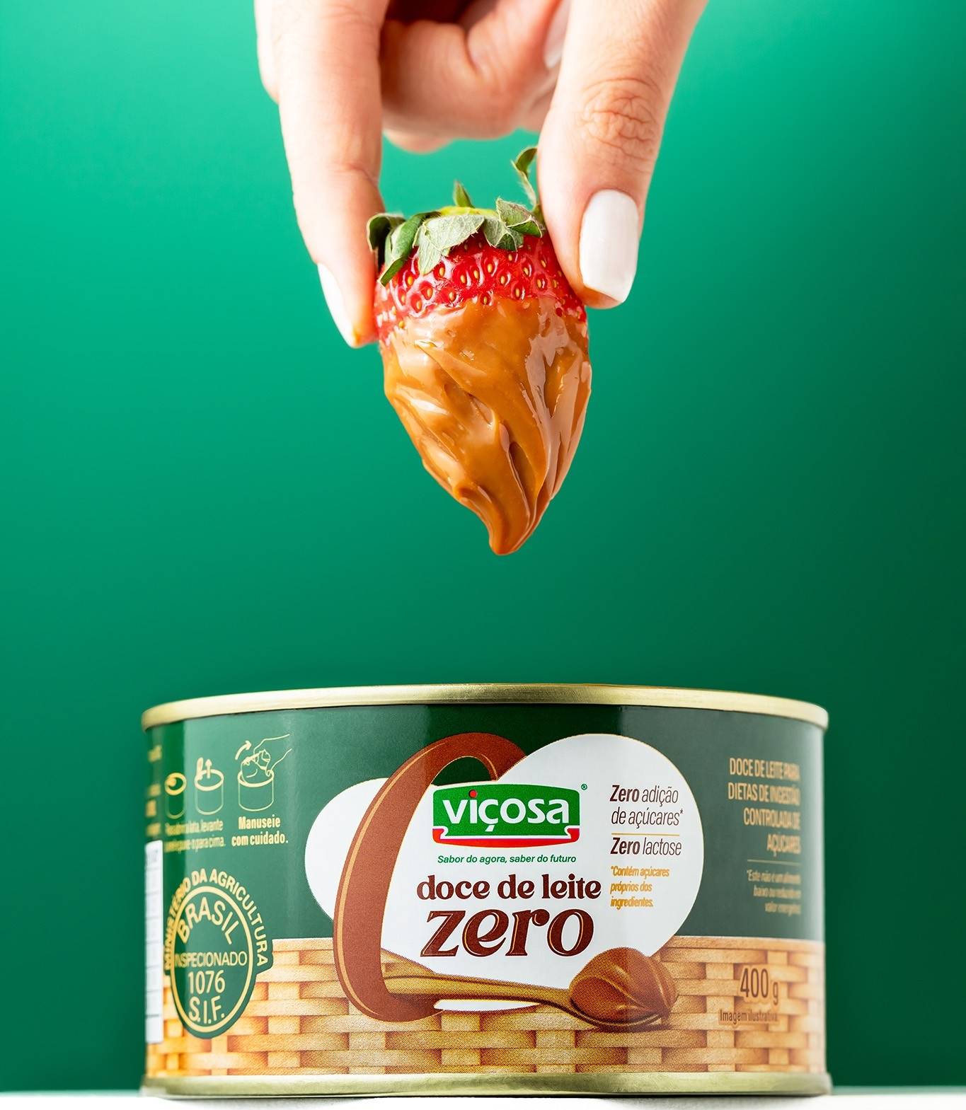 Doce de leite Viçosa lança versão zero açúcar e zero lactose no mercado