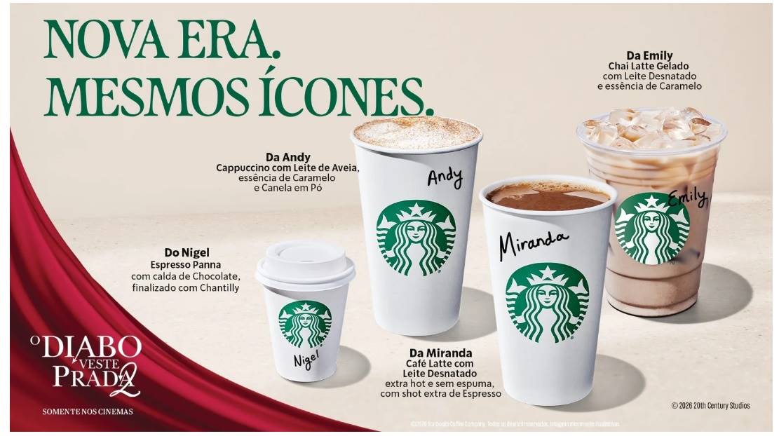 starbucks - o diabo veste prada