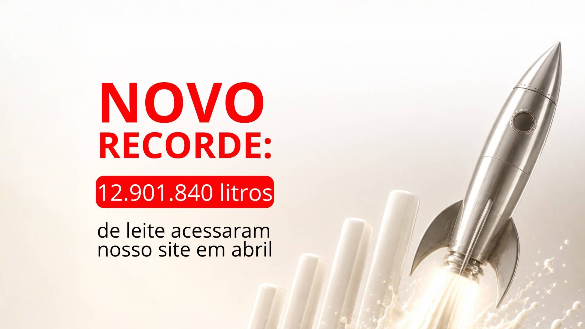 MilkPoint atinge novo recorde de representatividade entre produtores de leite durante abril