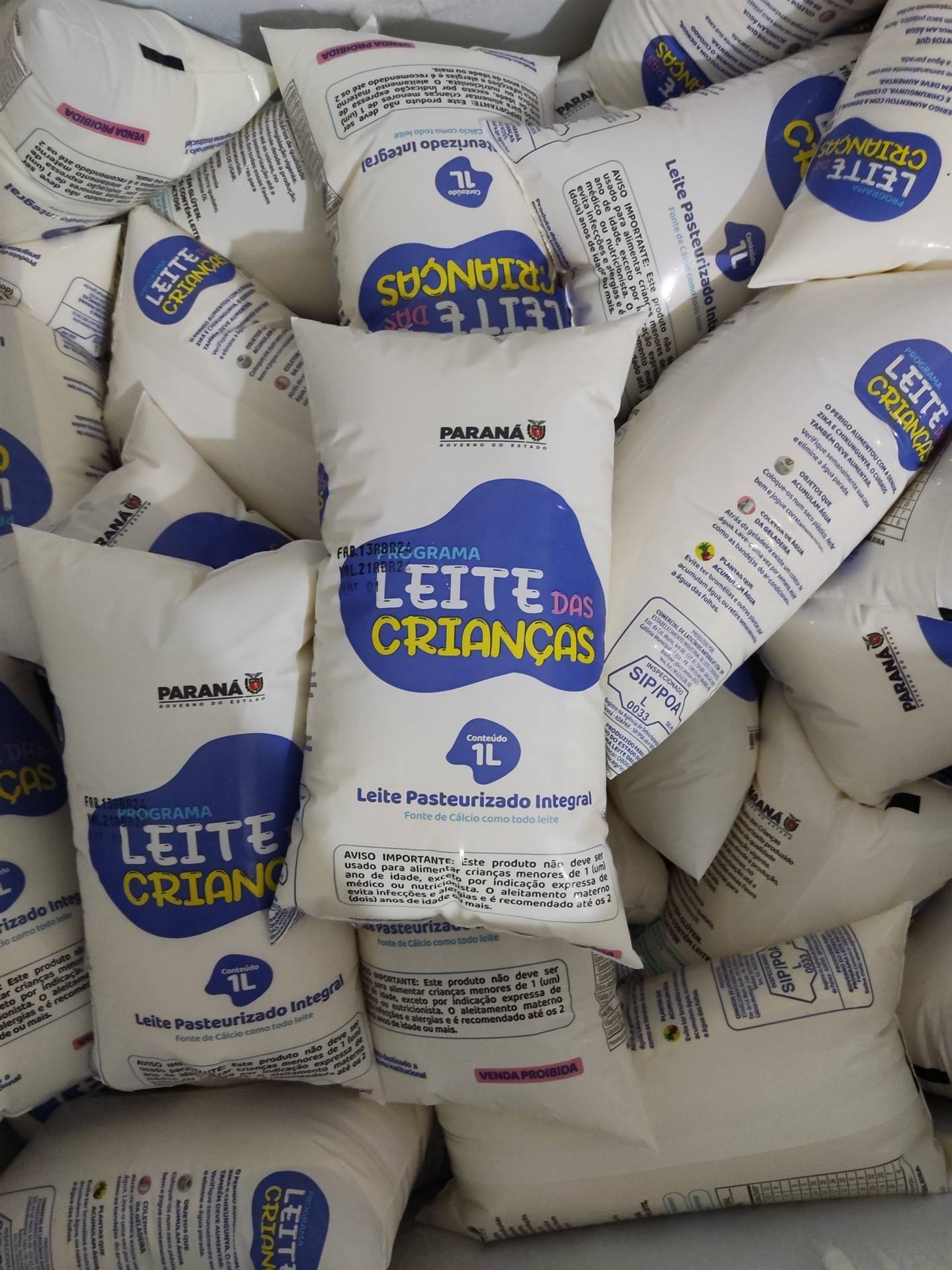 Programa de distribuição de leite do Paraná completa 23 anos no combate à desnutrição infantil