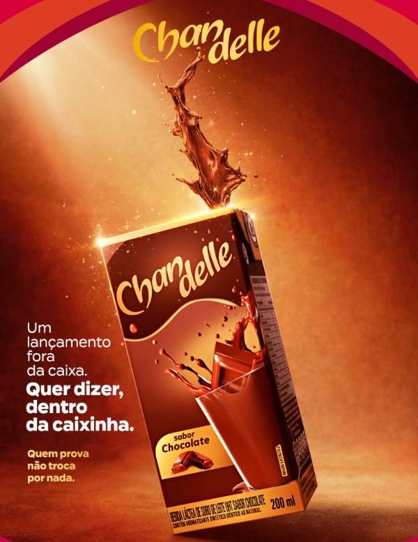 bebida láctea Chandelle