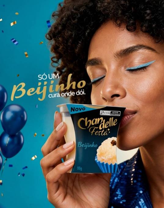 chandelle beijinho e brigadeirão