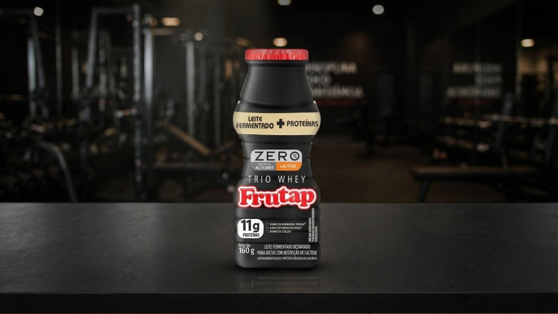 Frutap entra no mercado de bebidas proteicas com o lançamento do Trio Whey