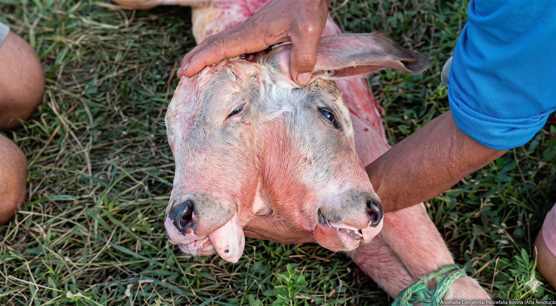 bezerro com duas cabeças no Maranhão