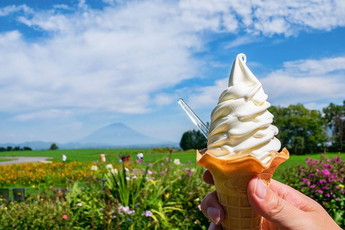 leite de Hokkaido