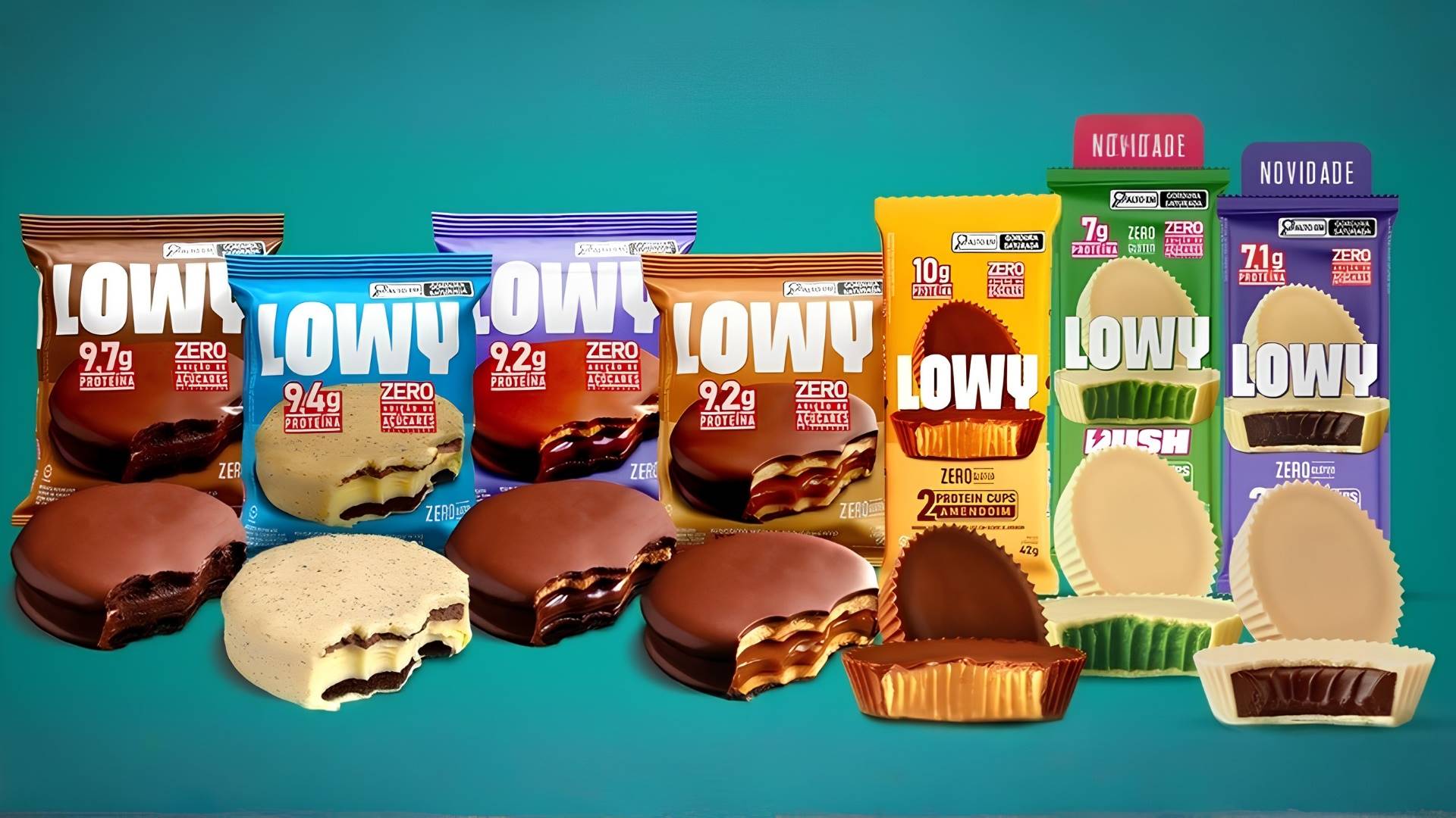 LOWY aposta em doces proteicos com avanço da saudabilidade nos comportamentos de consumo