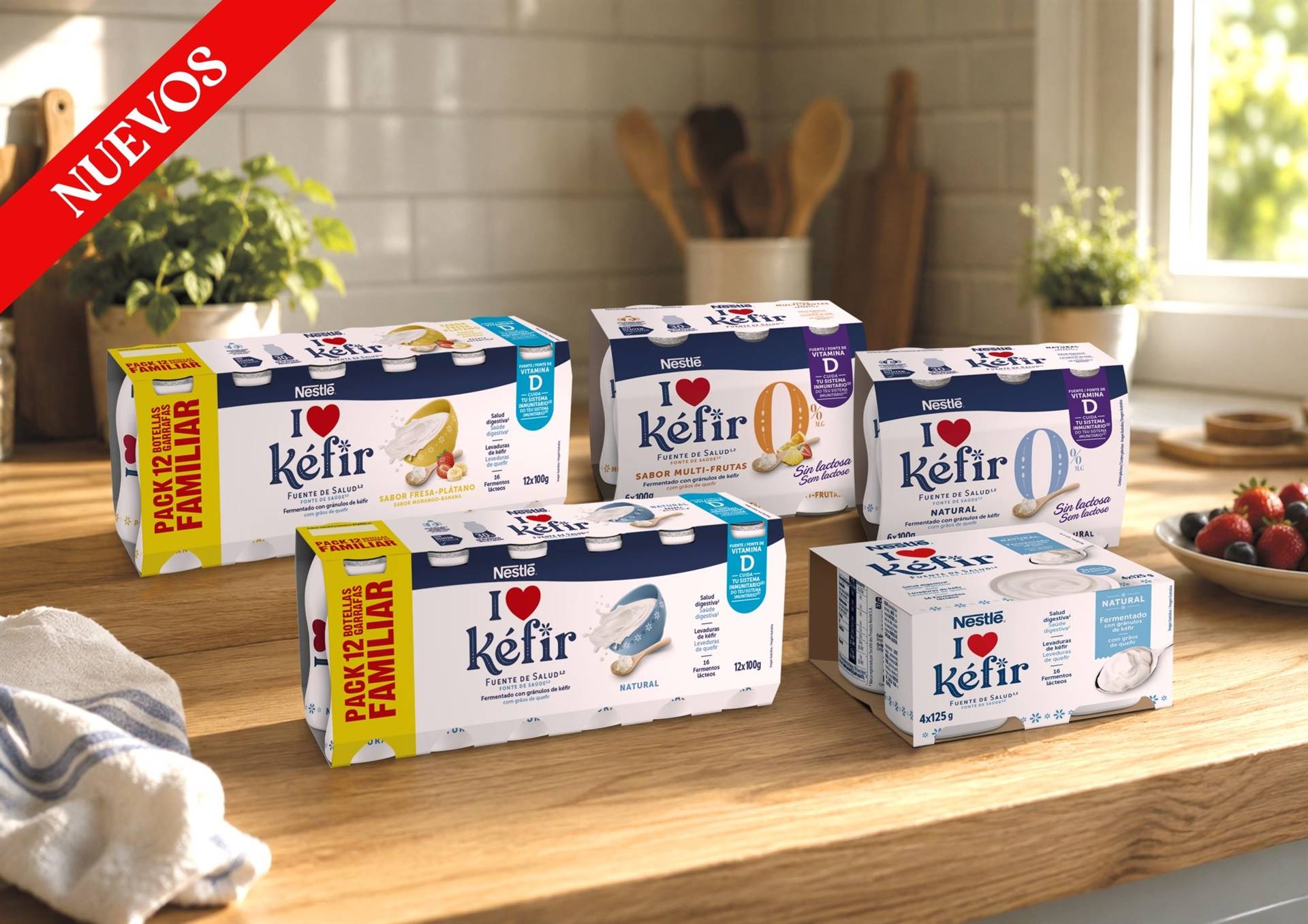 Kefir Nestlé Espanha