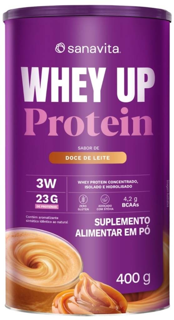 Funcionalidade e prazer: Sanavita lança whey protein sabor doce de leite