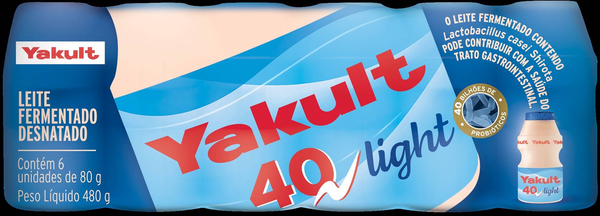 leite fermentado Yakult light