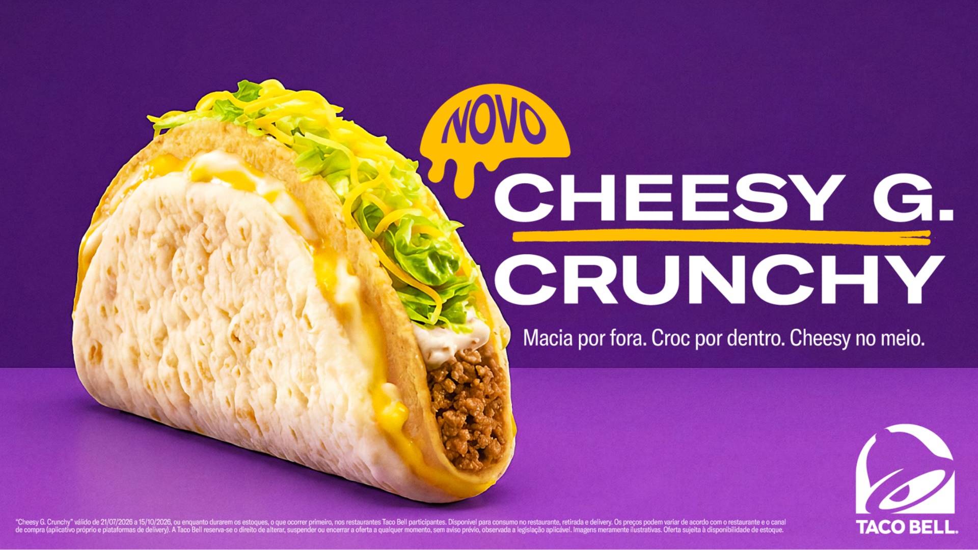 Taco Bell Brasil - Cheesy G. Crunchy