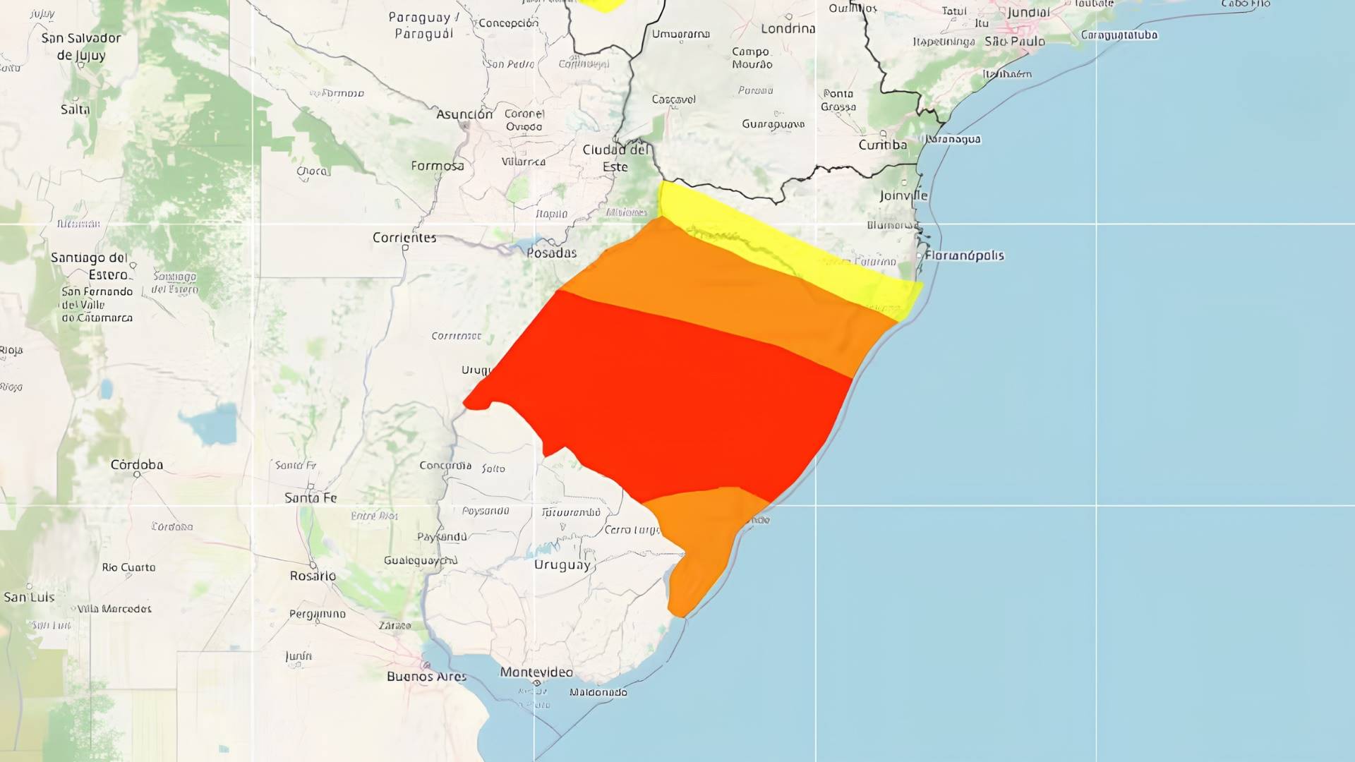 Granizo danifica centenas de casas no RS e Inmet emite alerta vermelho antes de nova frente fria