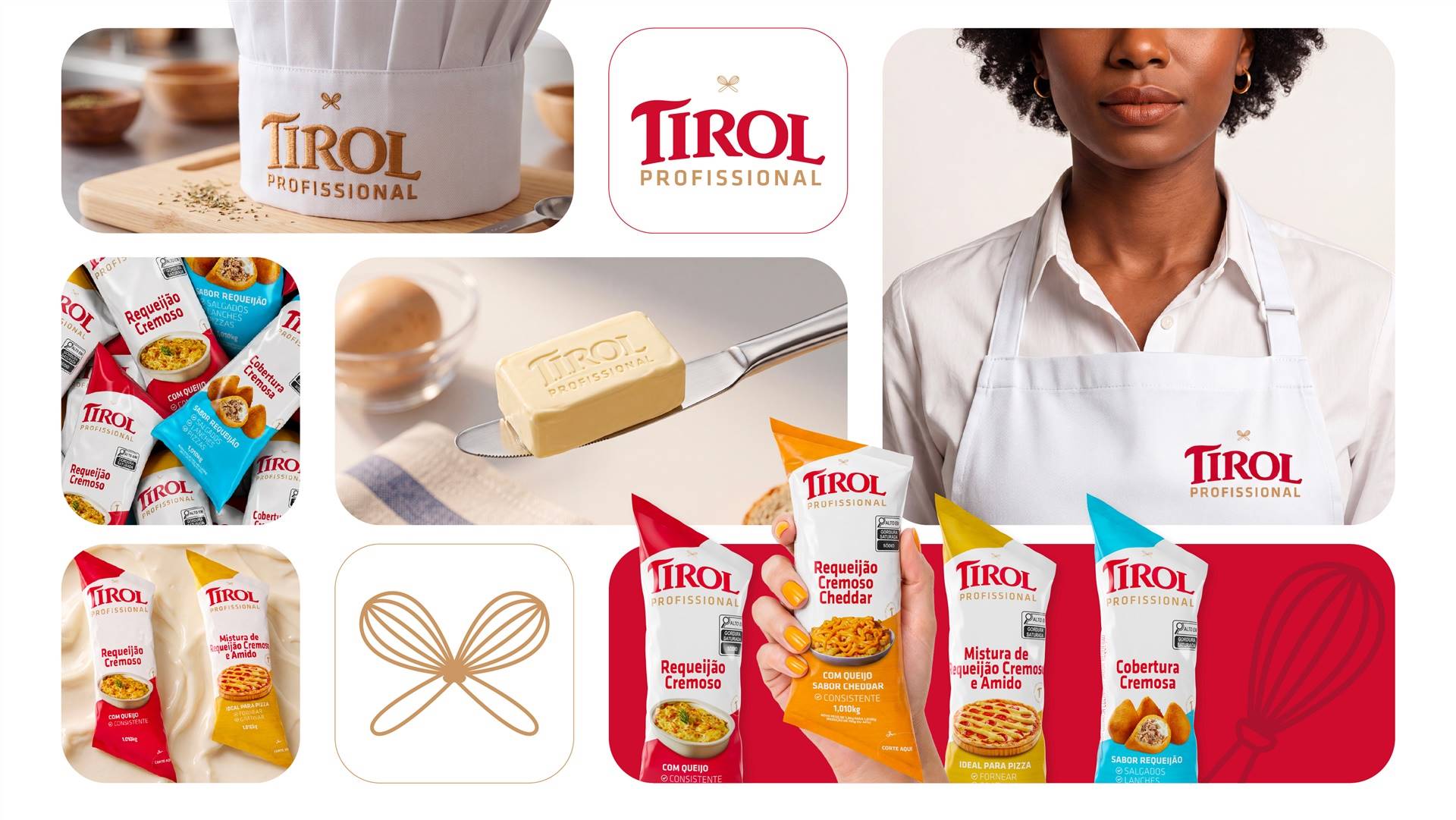 linha Tirol Profissional. 