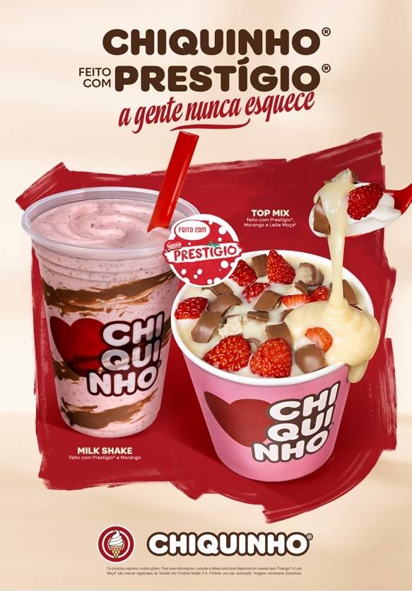 CHIQUINHO® e PRESTÍGIO® renovam parceria e lançam nova collab com quatro sabores exclusivos