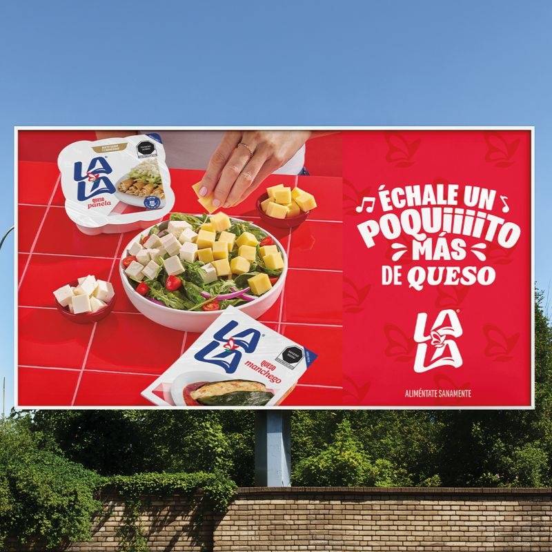 Coloque mais um pouquinho: Grupo Lala lança campanha para linha de queijos e cremes