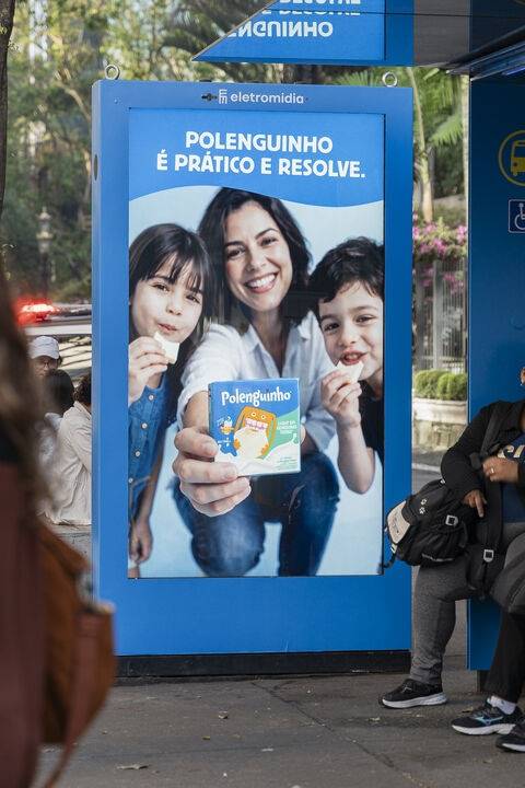 polenguinho na Avenida Paulista