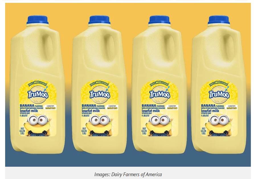 TruMoo banana Minion