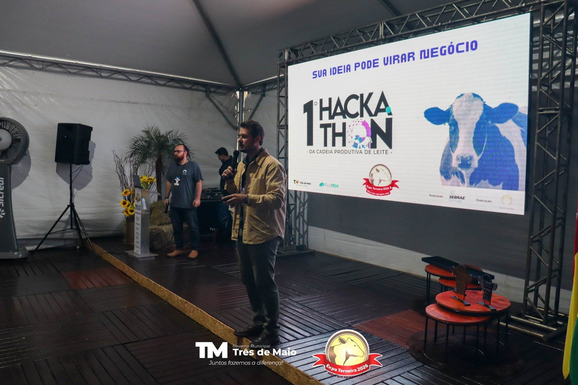 1º Hackathon da Cadeia Produtiva do Leite mobiliza mais de 40 participantes na Expo Terneira