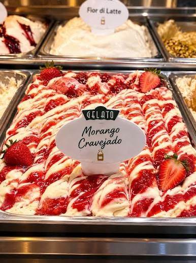 Borelli lança gelato de Morango Cravejado inspirado em nova tendência de sobremesa