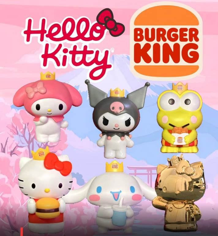 Hello Kit e Burguer King