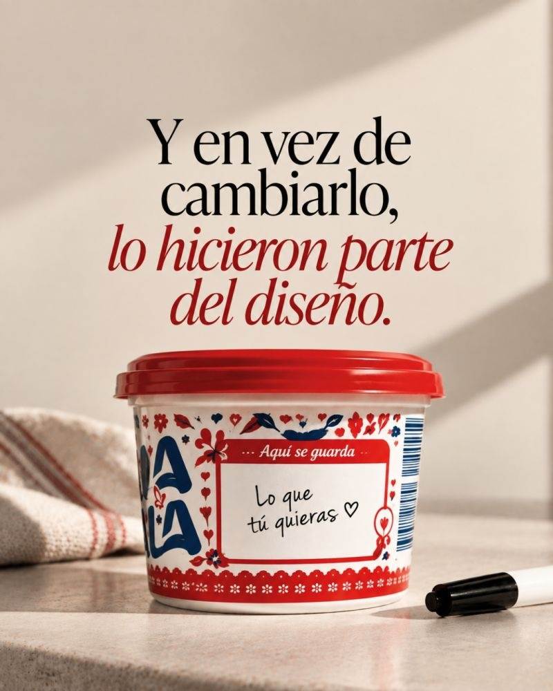 embalagem Lala México