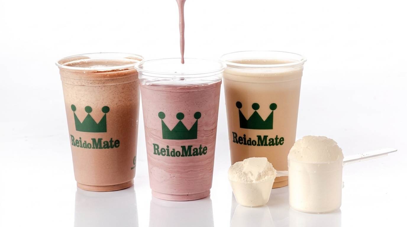 bebidas proteicas Rei do Mate