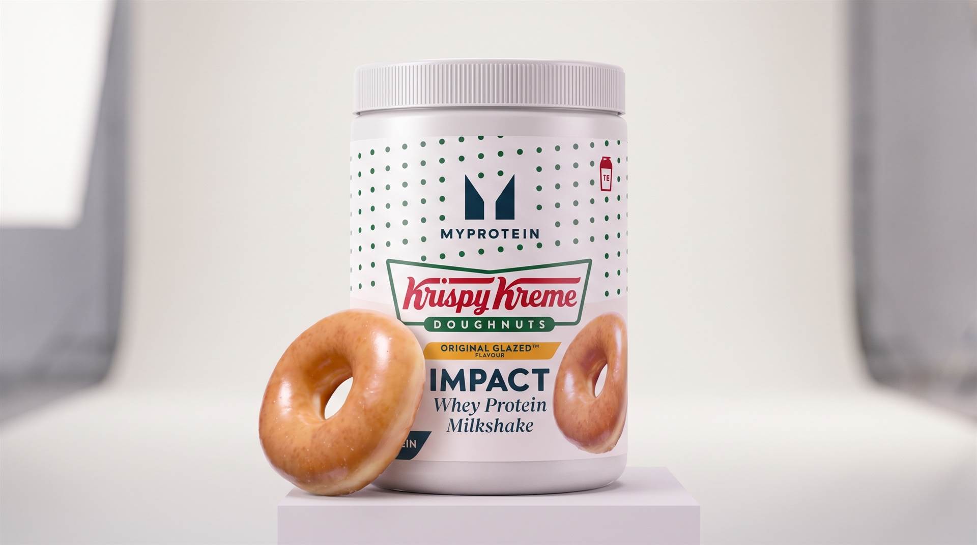 Krispy Kreme, whey protein